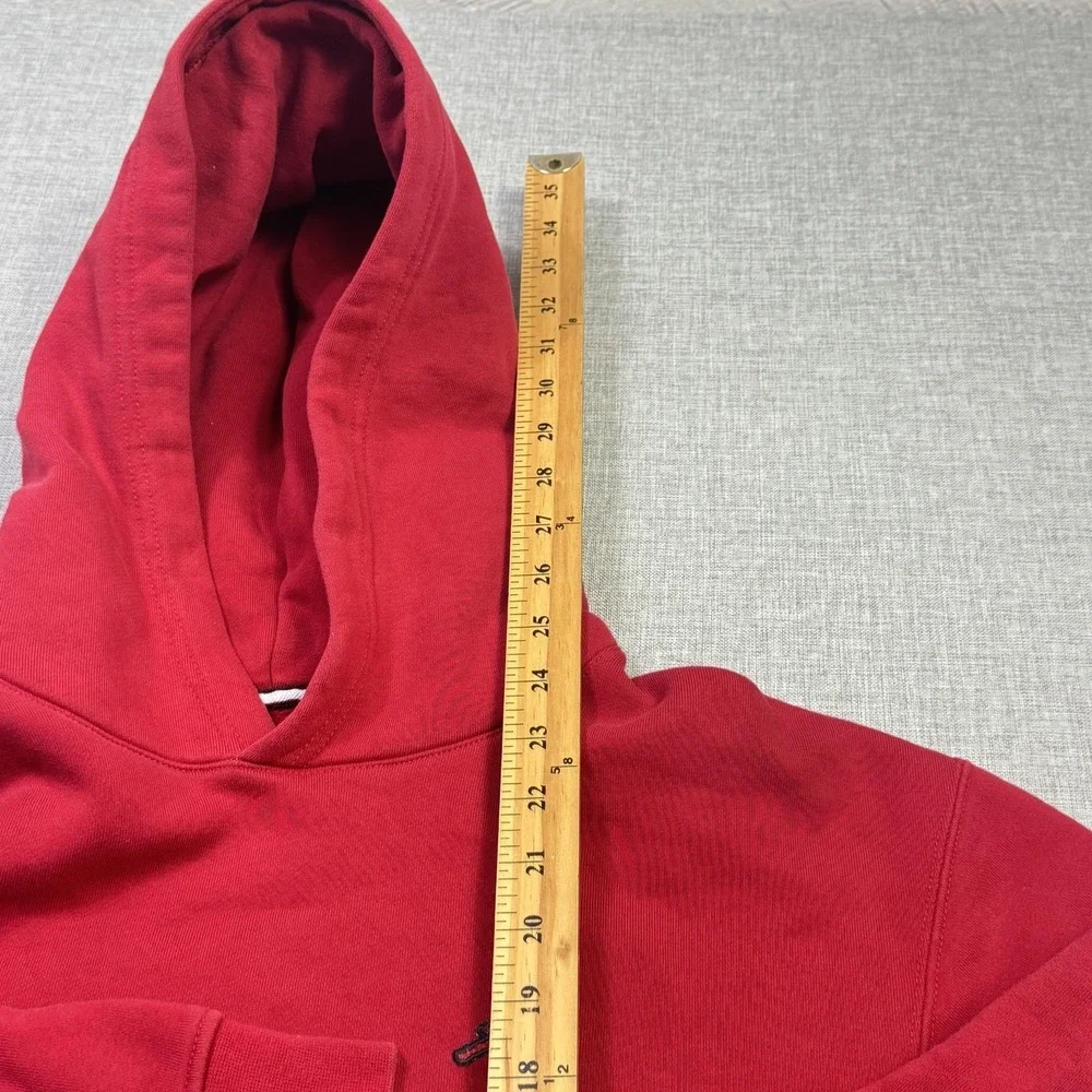 Nike Air Jordan Fleece Hoodie Mens‎ Small Red Pullover Heavyweight Hooded